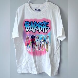 Barbie graphic short sleeve tshirt size large
